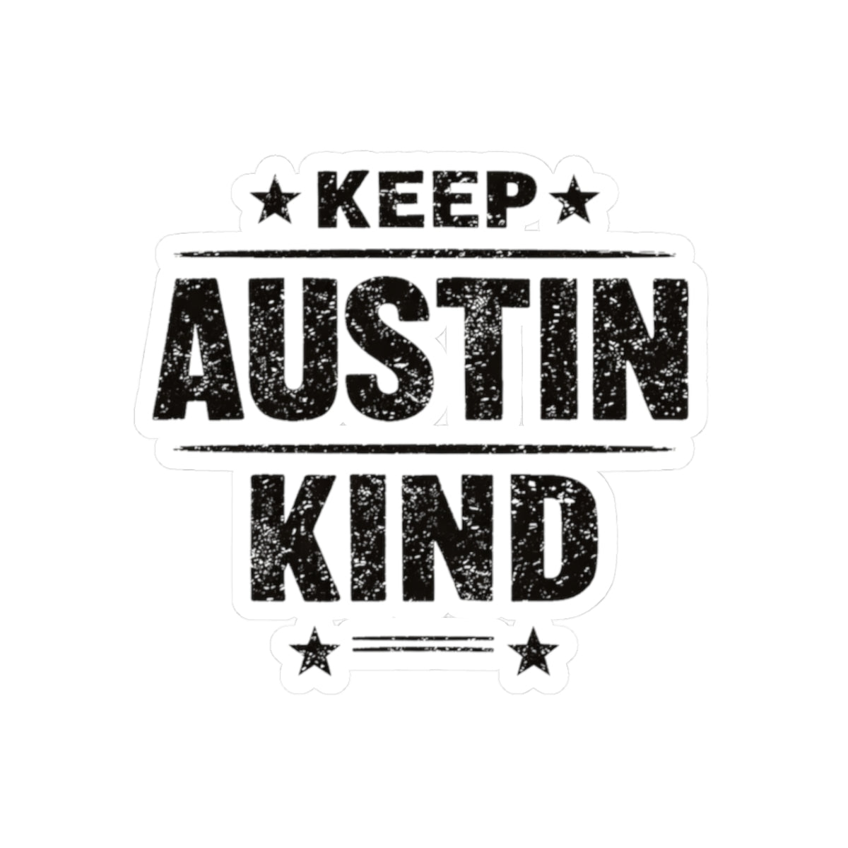 Vintage Austin Vinyl Sticker